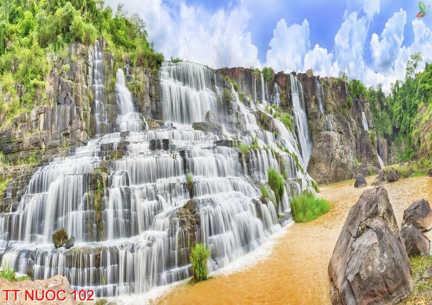 Tranh thác nước 102
