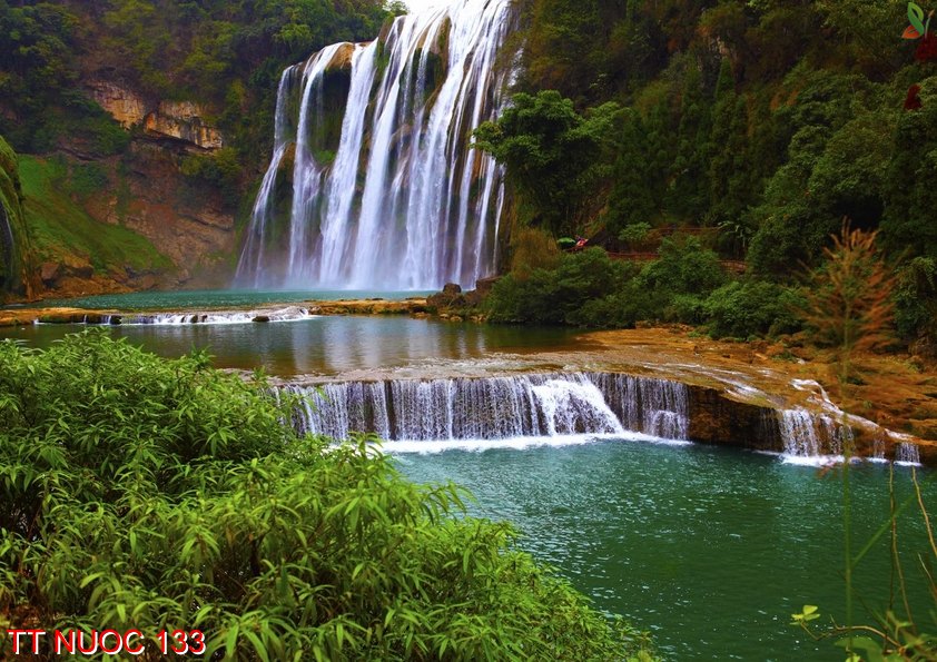 Tranh thác nước 133