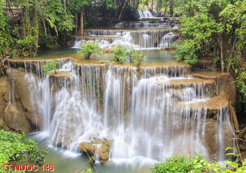 Tranh thác nước 146