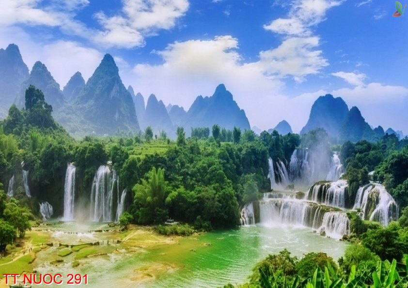 Tranh thác nước 291