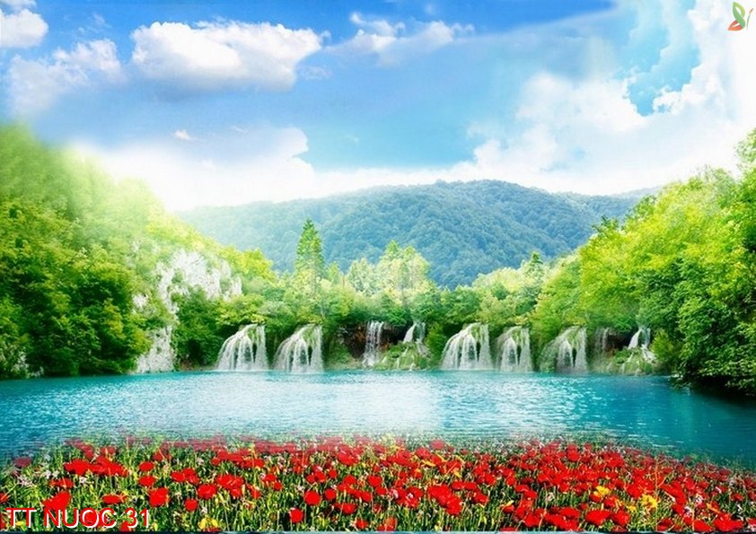 Tranh thác nước 31
