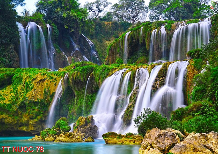 Tranh thác nước 78