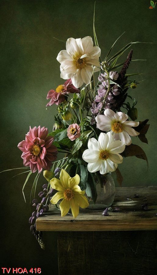 Tranh về hoa 416