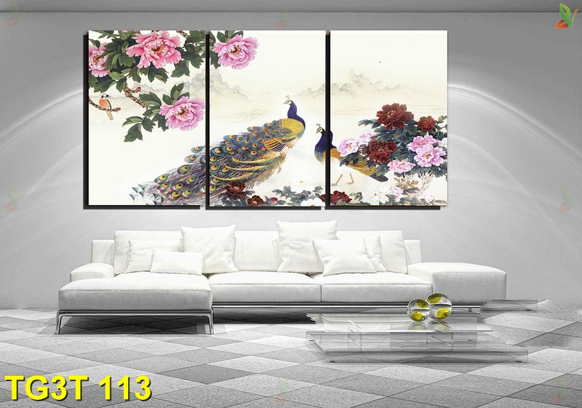Tranh gép 3 tấm TG3T 113