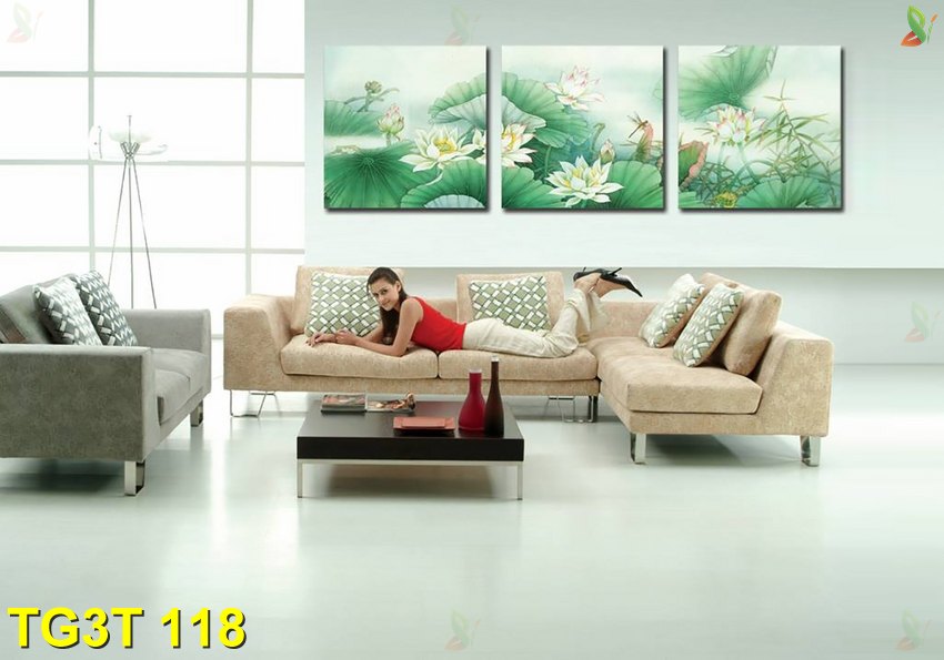 Tranh gép 3 tấm TG3T 118