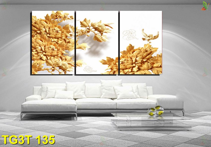 Tranh gép 3 tấm TG3T 135