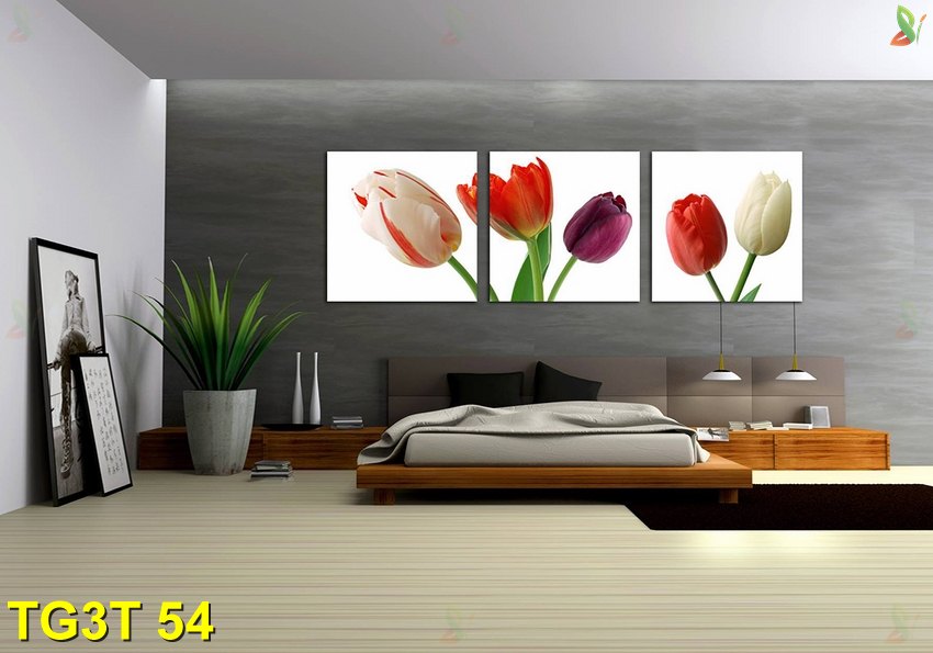 Tranh gép 3 tấm TG3T 54