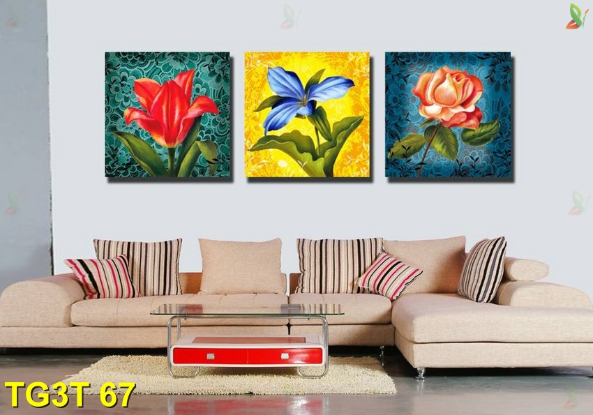 Tranh gép 3 tấm TG3T 67